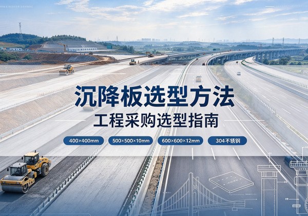 平城沉降板选择方法